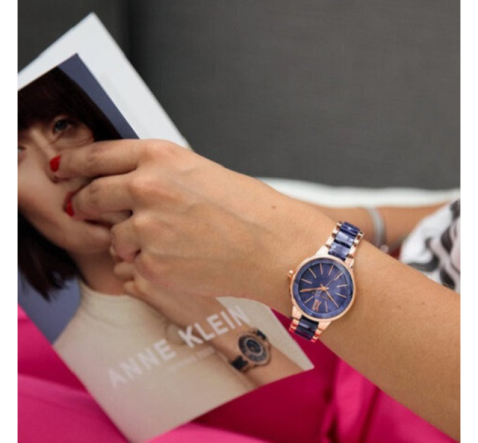 Купити ГОДИННИК ANNE KLEIN AK/1412NVRG ⌚ Наручні годинники на fabrikachasov.com ⭐ Безкоштовна доставка по Україні від 3000 грн ✈ Гарантія ✔ 10.000 моделей годинників кращих брендів!