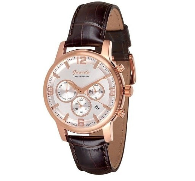 Купити Часи GUARDO PREMIUM 1540-5 ⌚ Наручні годинники на fabrikachasov.com ⭐ Безкоштовна доставка по Україні від 3000 грн ✈ Гарантія ✔ 10.000 моделей. Знижки!
