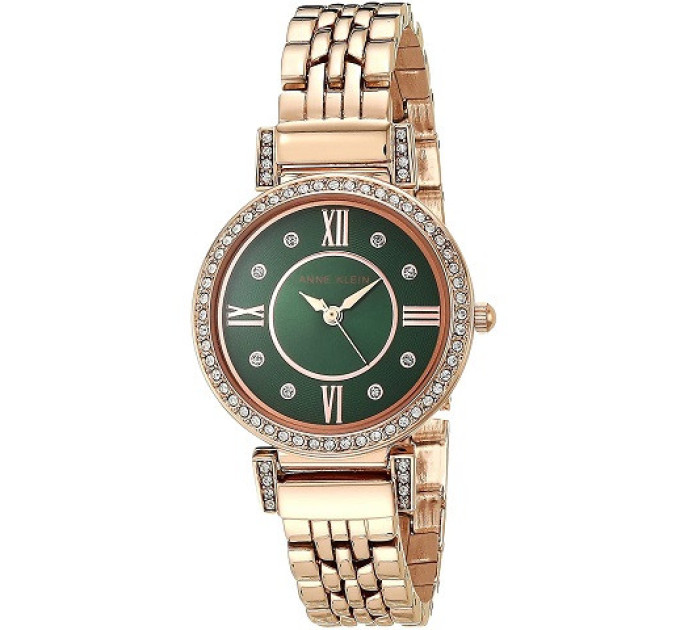 Купити Часи Anne Klein AK/2928GNRG ⌚ Наручні годинники на fabrikachasov.com ⭐ Безкоштовна доставка по Україні від 3000 грн ✈ Гарантія ✔ 10.000 моделей годинників кращих брендів!