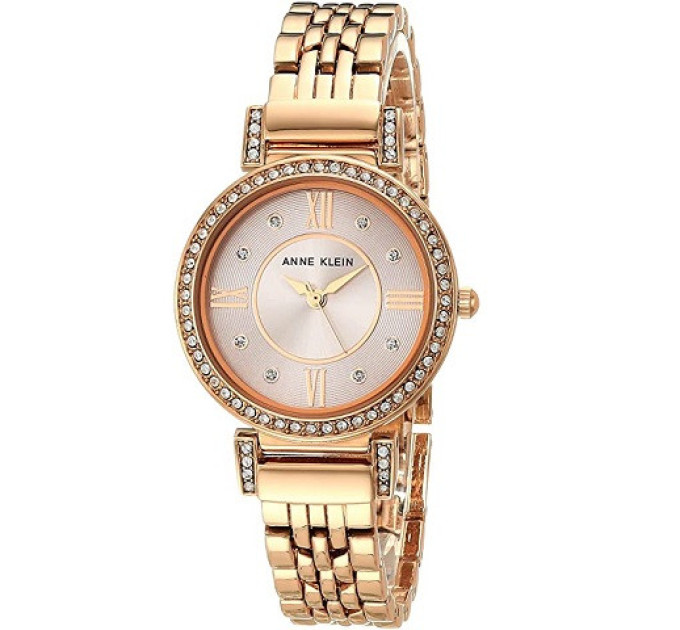Купити Часи Anne Klein AK/2928TPRG ⌚ Наручні годинники на fabrikachasov.com ⭐ Безкоштовна доставка по Україні від 3000 грн ✈ Гарантія ✔ 10.000 моделей. Знижки!