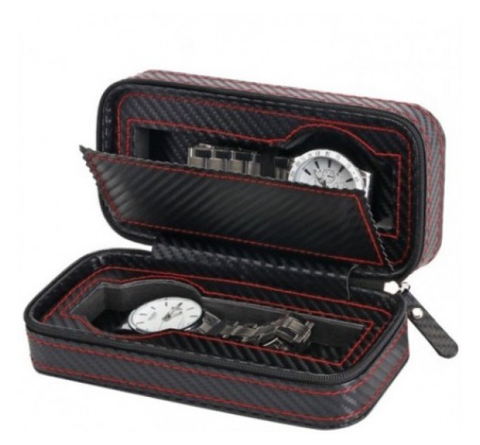 Купити Скринька для зберігання годинників CRAFT 2ZIP.CRB.BL ⌚ Наручні годинники на fabrikachasov.com ⭐ Безкоштовна доставка по Україні від 3000 грн ✈ Гарантія ✔ 10.000 моделей годинників кращих брендів!