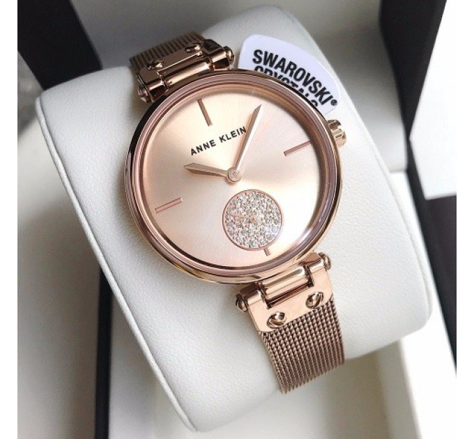 Купить Часы ANNE KLEIN AK/3000RGRG ⌚ Наручные часы на fabrikachasov.com ⭐ Бесплатная доставка по Украине от 3000 грн ✈ Гарантия ✔ 10.000 моделей часов лучших брендов!