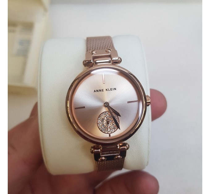 Купить Часы ANNE KLEIN AK/3000RGRG ⌚ Наручные часы на fabrikachasov.com ⭐ Бесплатная доставка по Украине от 3000 грн ✈ Гарантия ✔ 10.000 моделей часов лучших брендов!