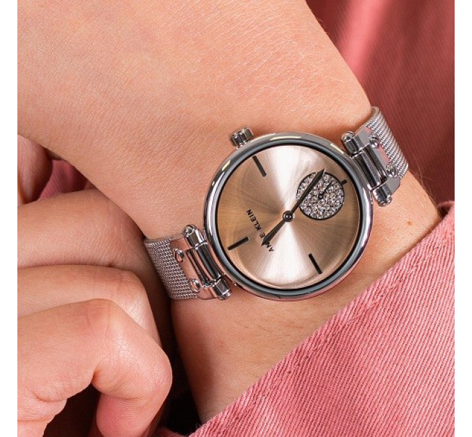 Купить Часы ANNE KLEIN AK/3001LPSV ⌚ Наручные часы на fabrikachasov.com ⭐ Бесплатная доставка по Украине от 3000 грн ✈ Гарантия ✔ 10.000 моделей. Скидки!