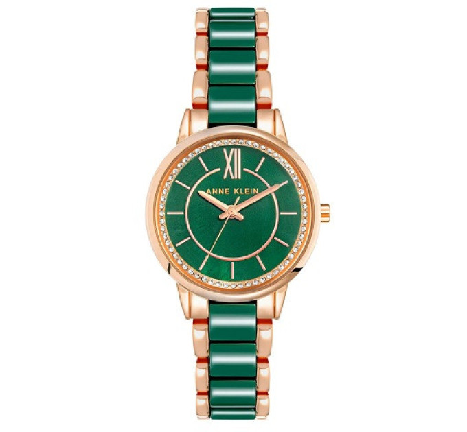 Купить Часы Anne Klein AK/3344GNRG ⌚ Наручные часы на fabrikachasov.com ⭐ Бесплатная доставка по Украине от 3000 грн ✈ Гарантия ✔ 10.000 моделей. Скидки!
