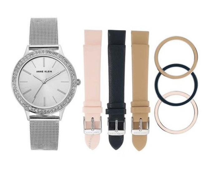 Купити ГОДИННИК ANNE KLEIN AK/3419SVST ⌚ Наручні годинники на fabrikachasov.com ⭐ Безкоштовна доставка по Україні від 3000 грн ✈ Гарантія ✔ 10.000 моделей. Знижки!