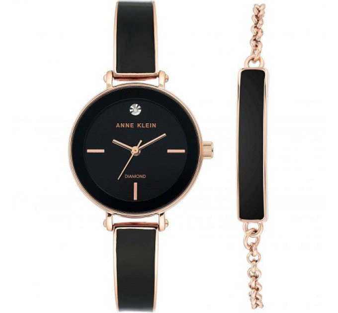 Купить Часы Anne Klein AK/3620BKST ⌚ Наручные часы на fabrikachasov.com ⭐ Бесплатная доставка по Украине от 3000 грн ✈ Гарантия ✔ 10.000 моделей часов лучших брендов!