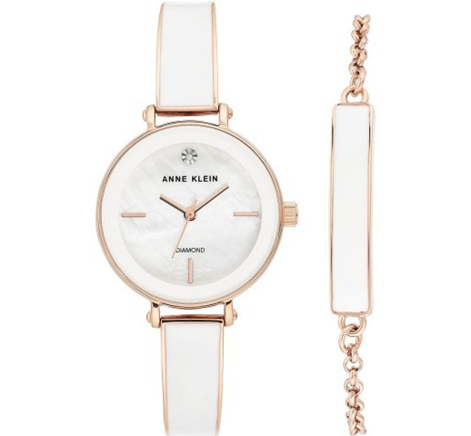 Купить Часы Anne Klein AK/3620WTST ⌚ Наручные часы на fabrikachasov.com ⭐ Бесплатная доставка по Украине от 3000 грн ✈ Гарантия ✔ 10.000 моделей. Скидки!