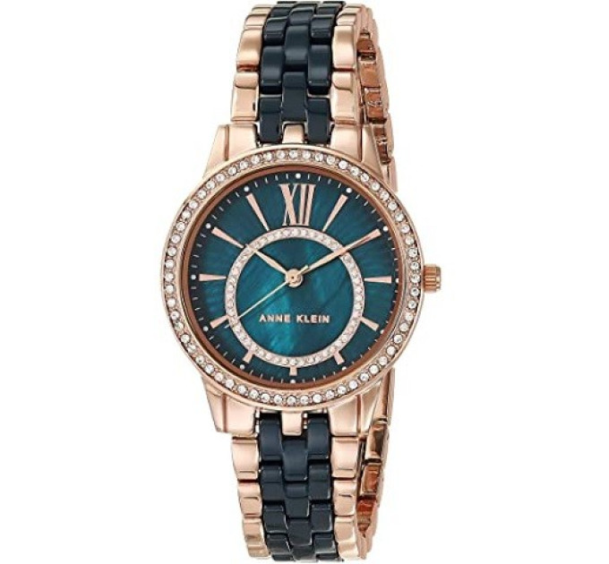 Купить Часы Anne Klein AK/3672NVRG ⌚ Наручные часы на fabrikachasov.com ⭐ Бесплатная доставка по Украине от 3000 грн ✈ Гарантия ✔ 10.000 моделей. Скидки!