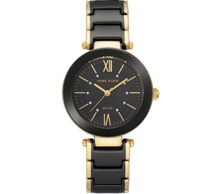 Купить Часы Anne Klein AK/3844BKGB ⌚ Наручные часы на fabrikachasov.com ⭐ Бесплатная доставка по Украине от 3000 грн ✈ Гарантия ✔ 10.000 моделей часов лучших брендов!