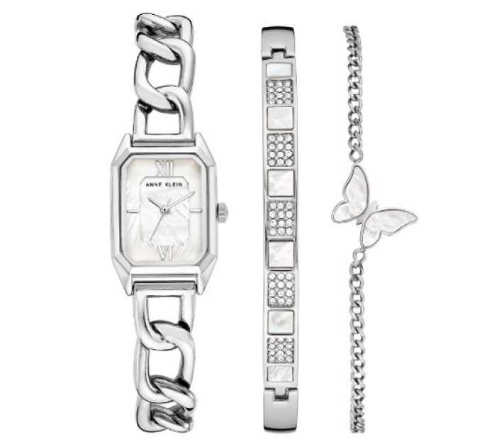 Купити Часи Anne Klein AK/3943SVST ⌚ Наручні годинники на fabrikachasov.com ⭐ Безкоштовна доставка по Україні від 3000 грн ✈ Гарантія ✔ 10.000 моделей. Знижки!