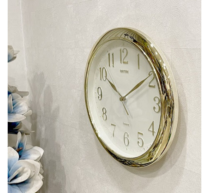 Купить Настенные часы Rhythm 4KG634WS69 ⌚ Наручные часы на fabrikachasov.com ⭐ Бесплатная доставка по Украине от 3000 грн ✈ Гарантия ✔ 10.000 моделей часов лучших брендов!