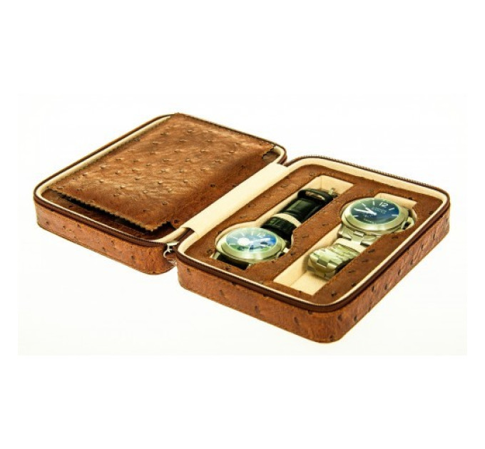 Купить Шкатулка для хранения часов Salvadore 4W-OSBR/PU ⌚ Наручные часы на fabrikachasov.com ⭐ Бесплатная доставка по Украине от 3000 грн ✈ Гарантия ✔ 10.000 моделей часов лучших брендов!