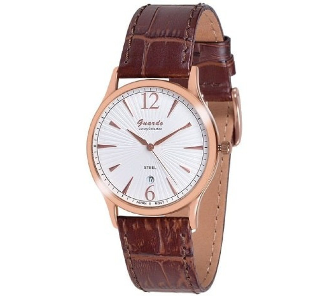 Купити ГОДИННИК GUARDO PREMIUM S08478-6 ⌚ Наручні годинники на fabrikachasov.com ⭐ Безкоштовна доставка по Україні від 3000 грн ✈ Гарантія ✔ 10.000 моделей годинників кращих брендів!