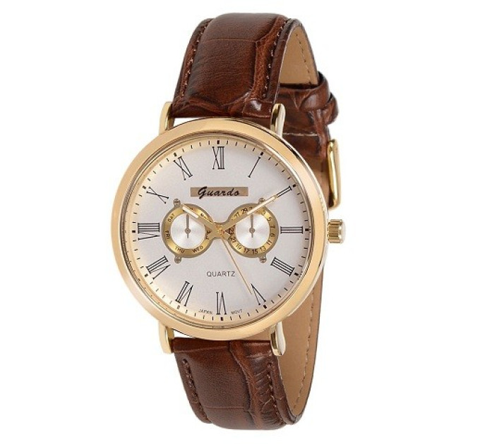 Купить Часы GUARDO 8654-4 ⌚ Наручные часы на fabrikachasov.com ⭐ Бесплатная доставка по Украине от 3000 грн ✈ Гарантия ✔ 10.000 моделей часов лучших брендов!