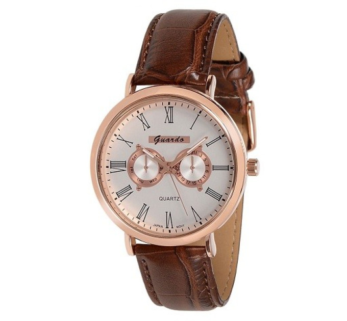 Купить Часы GUARDO 8654-6 ⌚ Наручные часы на fabrikachasov.com ⭐ Бесплатная доставка по Украине от 3000 грн ✈ Гарантия ✔ 10.000 моделей часов лучших брендов!