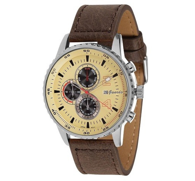 Купити ГОДИННИК GUARDO 9721-2 ⌚ Наручні годинники на fabrikachasov.com ⭐ Безкоштовна доставка по Україні від 3000 грн ✈ Гарантія ✔ 10.000 моделей годинників кращих брендів!