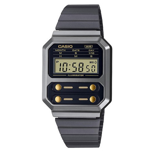 Купить Часы CASIO A100WEGG-1A2EF ⌚ Наручные часы на fabrikachasov.com ⭐ Бесплатная доставка по Украине от 3000 грн ✈ Гарантия ✔ 10.000 моделей. Скидки!
