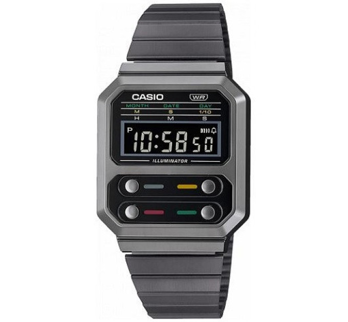 Купить Часы CASIO A100WEGG-1AEF ⌚ Наручные часы на fabrikachasov.com ⭐ Бесплатная доставка по Украине от 3000 грн ✈ Гарантия ✔ 10.000 моделей. Скидки!