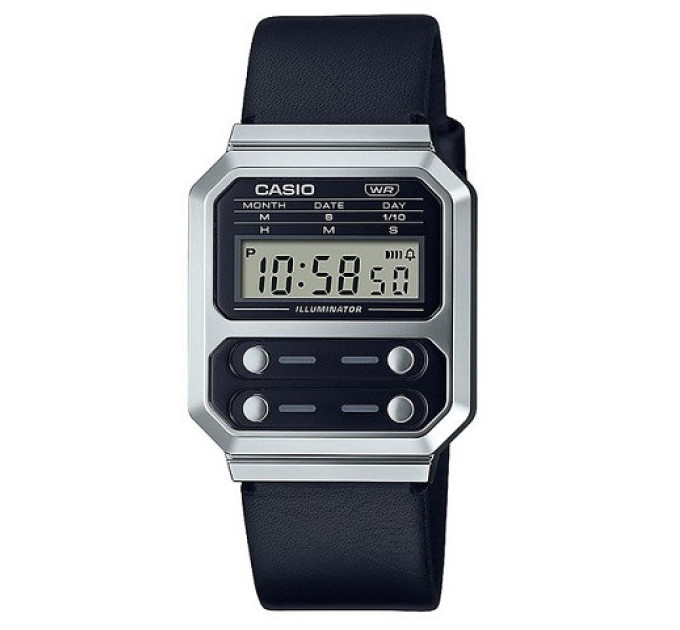 Купить Часы CASIO A100WEL-1AEF ⌚ Наручные часы на fabrikachasov.com ⭐ Бесплатная доставка по Украине от 3000 грн ✈ Гарантия ✔ 10.000 моделей часов лучших брендов!