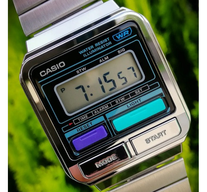 Купить Часы CASIO A120WE-1AEF ⌚ Наручные часы на fabrikachasov.com ⭐ Бесплатная доставка по Украине от 3000 грн ✈ Гарантия ✔ 10.000 моделей часов лучших брендов!
