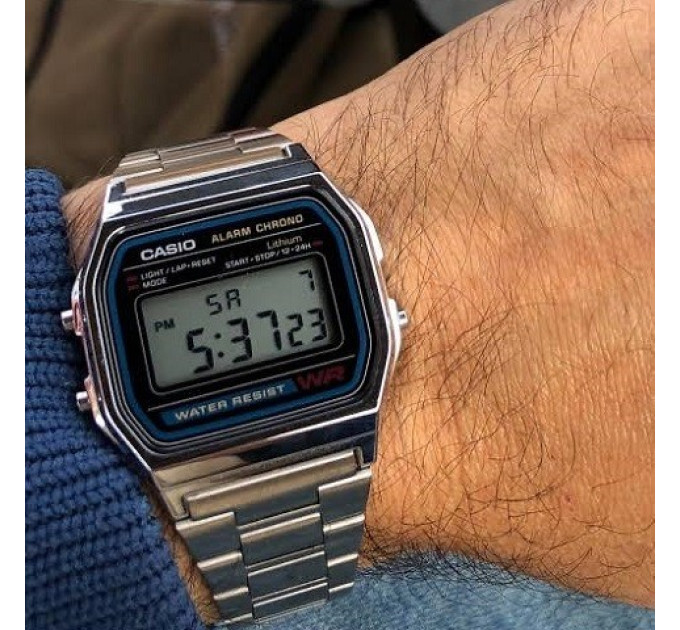 Купить Часы CASIO A158WA-1 ⌚ Наручные часы на fabrikachasov.com ⭐ Бесплатная доставка по Украине от 3000 грн ✈ Гарантия ✔ 10.000 моделей. Скидки!