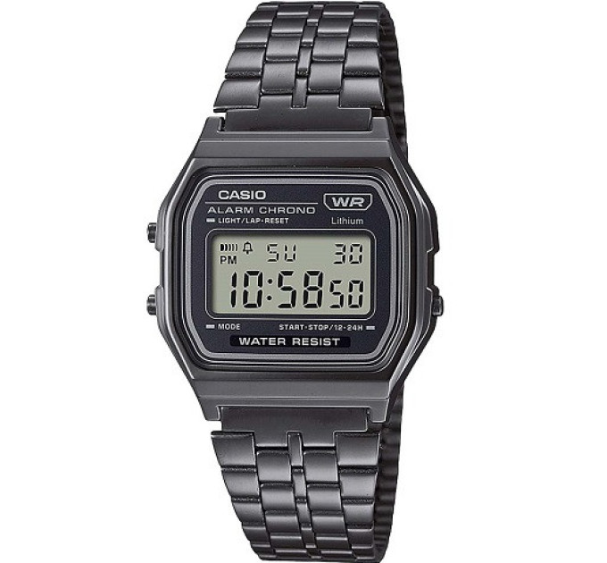 Купить Часы CASIO A158WETB-1AEF ⌚ Наручные часы на fabrikachasov.com ⭐ Бесплатная доставка по Украине от 3000 грн ✈ Гарантия ✔ 10.000 моделей часов лучших брендов!