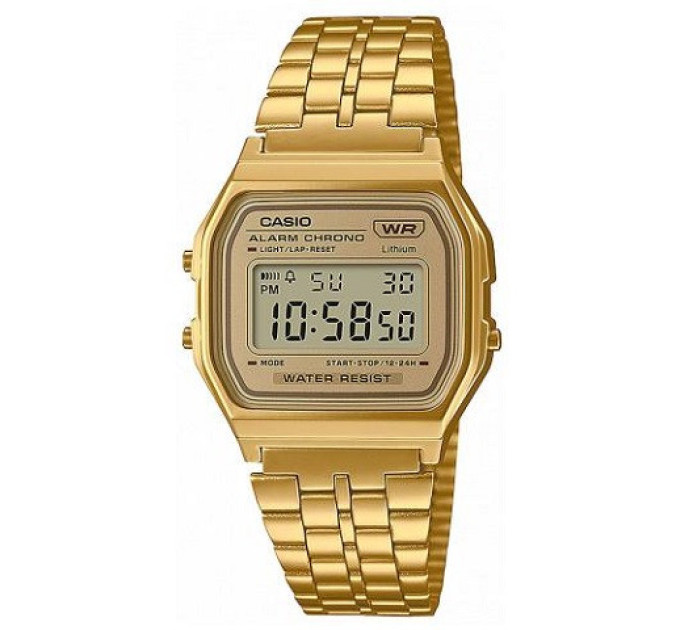 Купить Часы CASIO A158WETG-9AEF ⌚ Наручные часы на fabrikachasov.com ⭐ Бесплатная доставка по Украине от 3000 грн ✈ Гарантия ✔ 10.000 моделей часов лучших брендов!