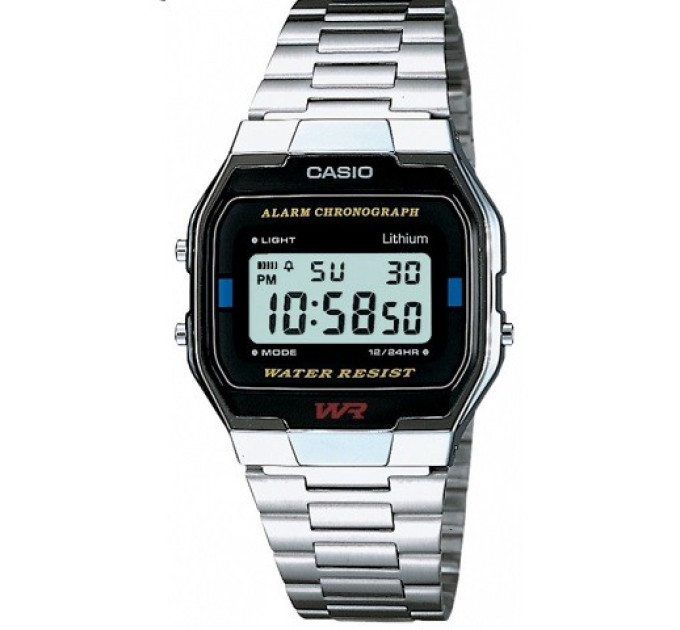 Купити ГОДИННИК CASIO A163WA-1QGF ⌚ Наручні годинники на fabrikachasov.com ⭐ Безкоштовна доставка по Україні від 3000 грн ✈ Гарантія ✔ 10.000 моделей. Знижки!