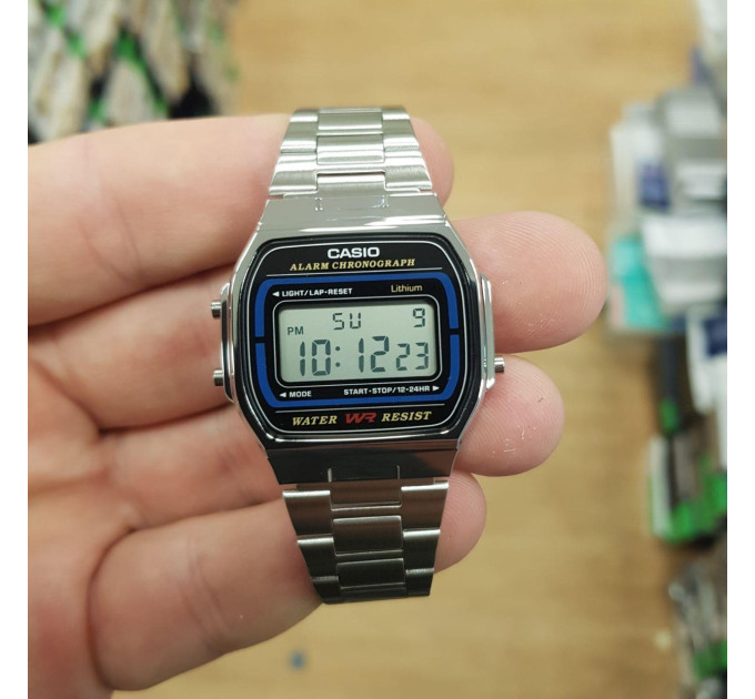 Купить Часы CASIO A164WA-1VES ⌚ Наручные часы на fabrikachasov.com ⭐ Бесплатная доставка по Украине от 3000 грн ✈ Гарантия ✔ 10.000 моделей часов лучших брендов!