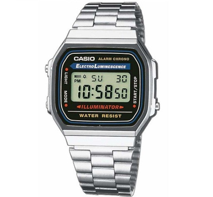 Купить Часы CASIO A168WA-1YES ⌚ Наручные часы на fabrikachasov.com ⭐ Бесплатная доставка по Украине от 3000 грн ✈ Гарантия ✔ 10.000 моделей. Скидки!
