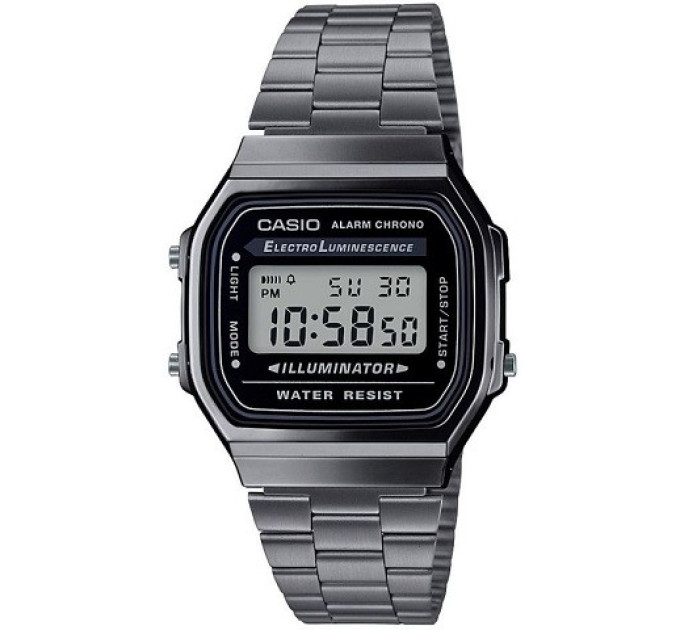 Купить Часы CASIO A168WEGG-1AEF ⌚ Наручные часы на fabrikachasov.com ⭐ Бесплатная доставка по Украине от 3000 грн ✈ Гарантия ✔ 10.000 моделей часов лучших брендов!