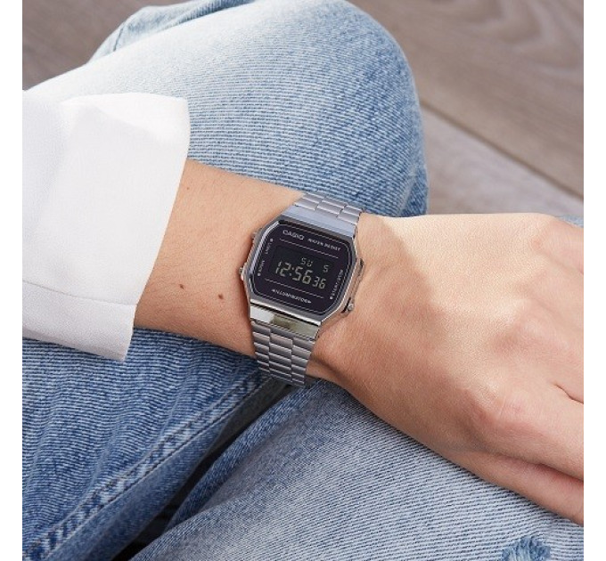 Купить Часы CASIO A168WEM-1EF ⌚ Наручные часы на fabrikachasov.com ⭐ Бесплатная доставка по Украине от 3000 грн ✈ Гарантия ✔ 10.000 моделей. Скидки!