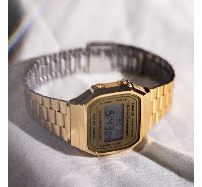 Купить Часы CASIO A168WG-9EF ⌚ Наручные часы на fabrikachasov.com ⭐ Бесплатная доставка по Украине от 3000 грн ✈ Гарантия ✔ 10.000 моделей часов лучших брендов!