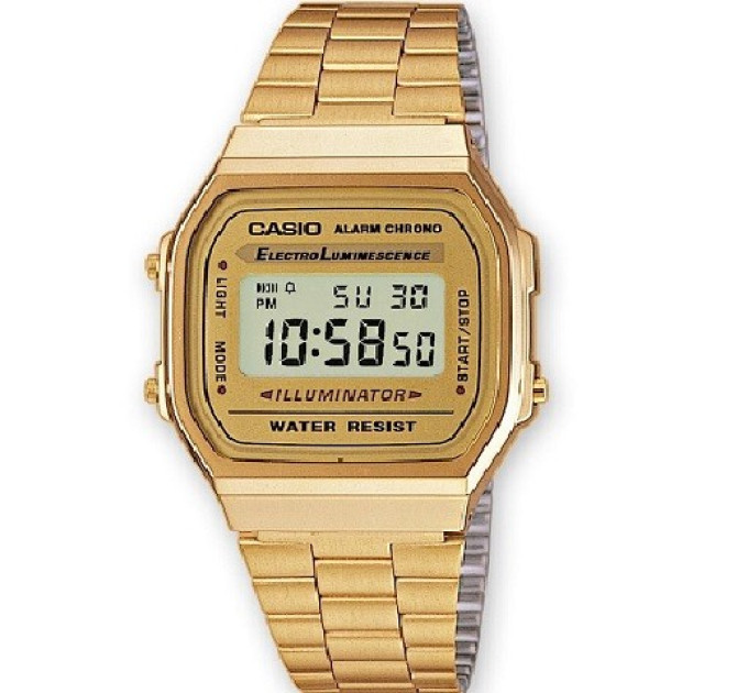 Купить Часы CASIO A168WG-9EF ⌚ Наручные часы на fabrikachasov.com ⭐ Бесплатная доставка по Украине от 3000 грн ✈ Гарантия ✔ 10.000 моделей часов лучших брендов!