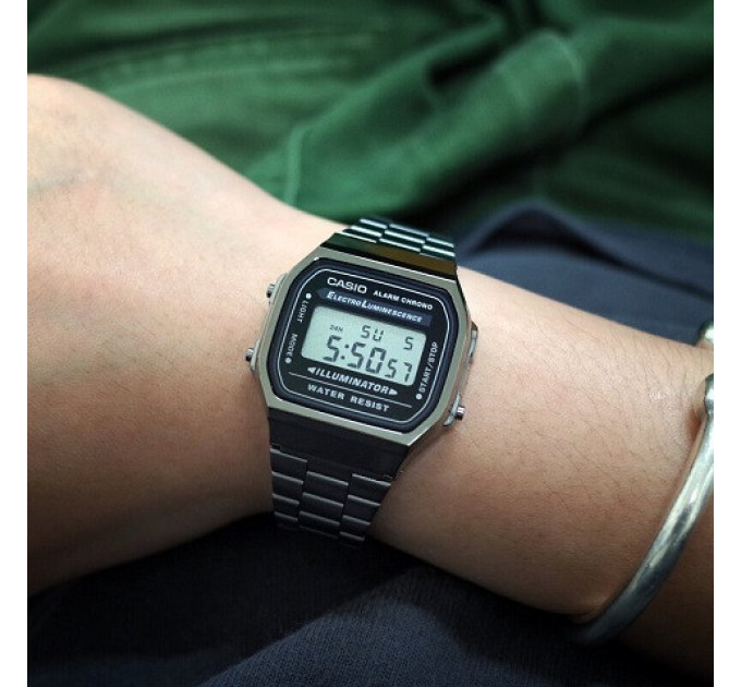 Купить Часы CASIO A168WGG-1A ⌚ Наручные часы на fabrikachasov.com ⭐ Бесплатная доставка по Украине от 3000 грн ✈ Гарантия ✔ 10.000 моделей. Скидки!
