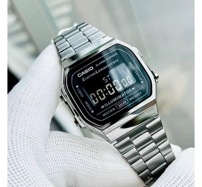 Купить Часы CASIO A168WGG-1B ⌚ Наручные часы на fabrikachasov.com ⭐ Бесплатная доставка по Украине от 3000 грн ✈ Гарантия ✔ 10.000 моделей. Скидки!