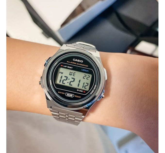 Купить Часы CASIO A171WE-1AEF ⌚ Наручные часы на fabrikachasov.com ⭐ Бесплатная доставка по Украине от 3000 грн ✈ Гарантия ✔ 10.000 моделей часов лучших брендов!