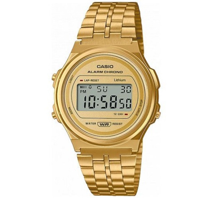 Купить Часы CASIO A171WEG-9AEF ⌚ Наручные часы на fabrikachasov.com ⭐ Бесплатная доставка по Украине от 3000 грн ✈ Гарантия ✔ 10.000 моделей часов лучших брендов!