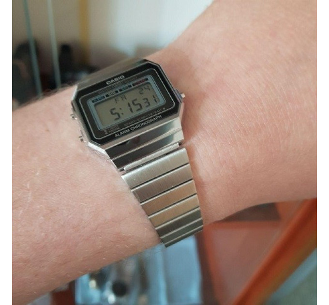 Купити ГОДИННИК CASIO A700WE-1AEF ⌚ Наручні годинники на fabrikachasov.com ⭐ Безкоштовна доставка по Україні від 3000 грн ✈ Гарантія ✔ 10.000 моделей. Знижки!