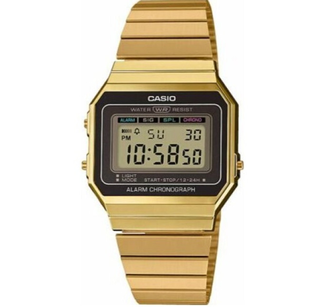 Купити ГОДИННИК CASIO A700WEG-9AEF ⌚ Наручні годинники на fabrikachasov.com ⭐ Безкоштовна доставка по Україні від 3000 грн ✈ Гарантія ✔ 10.000 моделей годинників кращих брендів!