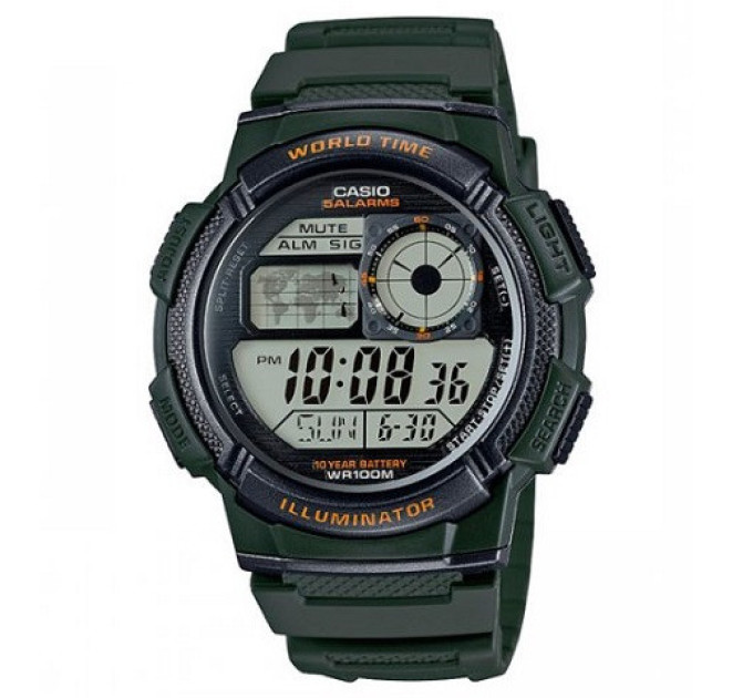 Купить Часы CASIO AE-1000W-3AVEF ⌚ Наручные часы на fabrikachasov.com ⭐ Бесплатная доставка по Украине от 3000 грн ✈ Гарантия ✔ 10.000 моделей. Скидки!