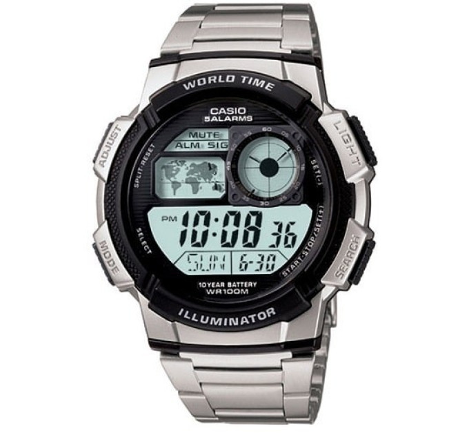 Купить Часы CASIO AE-1000WD-1AVEF ⌚ Наручные часы на fabrikachasov.com ⭐ Бесплатная доставка по Украине от 3000 грн ✈ Гарантия ✔ 10.000 моделей часов лучших брендов!