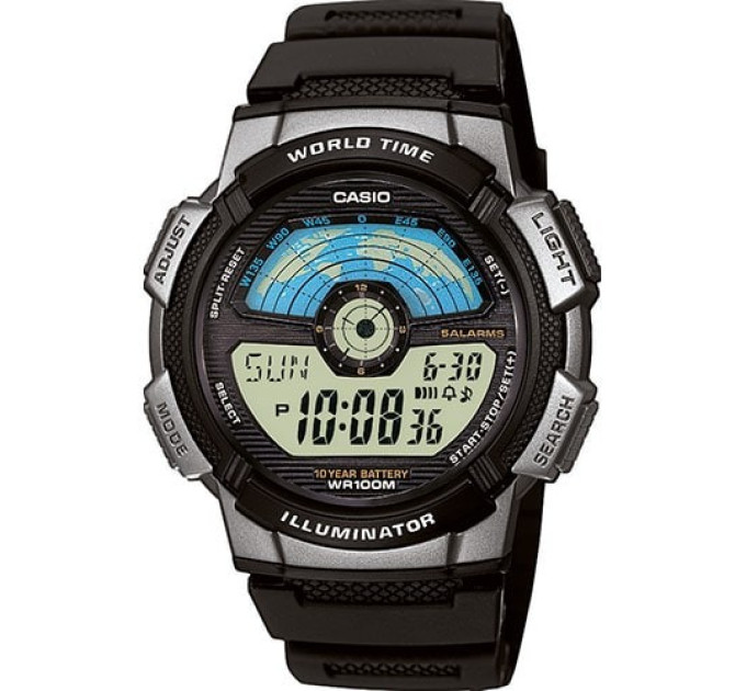 Купить Часы CASIO AE-1100W-1AVEF ⌚ Наручные часы на fabrikachasov.com ⭐ Бесплатная доставка по Украине от 3000 грн ✈ Гарантия ✔ 10.000 моделей часов лучших брендов!