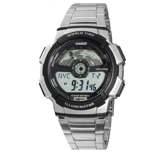 Купить Часы CASIO AE-1100WD-1AVDF ⌚ Наручные часы на fabrikachasov.com ⭐ Бесплатная доставка по Украине от 3000 грн ✈ Гарантия ✔ 10.000 моделей часов лучших брендов!