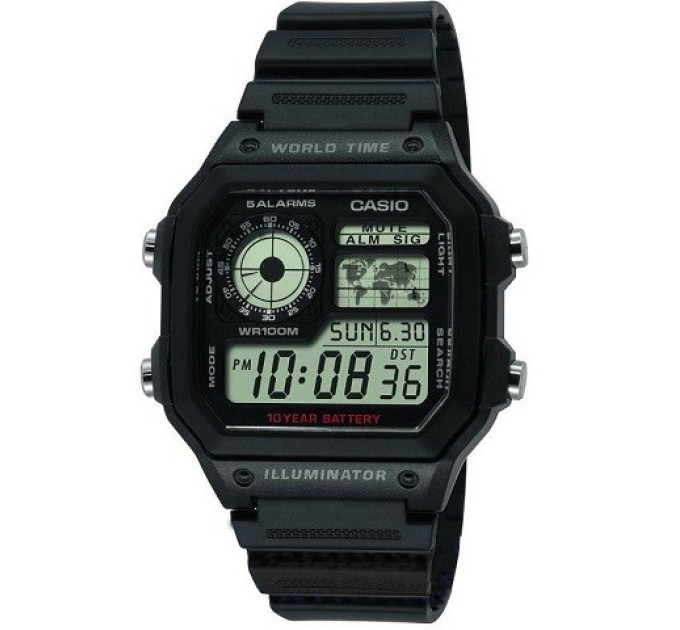 Купить Часы CASIO AE-1200WH-1AVEF ⌚ Наручные часы на fabrikachasov.com ⭐ Бесплатная доставка по Украине от 3000 грн ✈ Гарантия ✔ 10.000 моделей. Скидки!