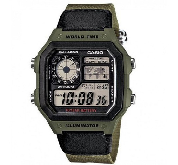 Купить Часы CASIO AE-1200WHB-3BVDF ⌚ Наручные часы на fabrikachasov.com ⭐ Бесплатная доставка по Украине от 3000 грн ✈ Гарантия ✔ 10.000 моделей. Скидки!