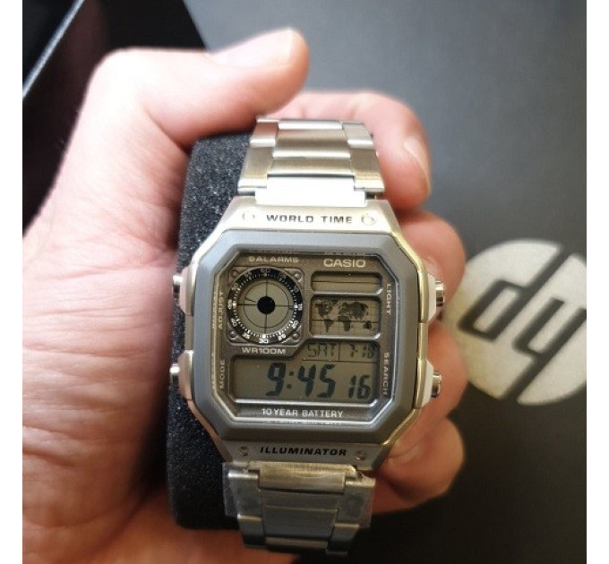 Купить Часы CASIO AE-1200WHD-7AVEF ⌚ Наручные часы на fabrikachasov.com ⭐ Бесплатная доставка по Украине от 3000 грн ✈ Гарантия ✔ 10.000 моделей часов лучших брендов!