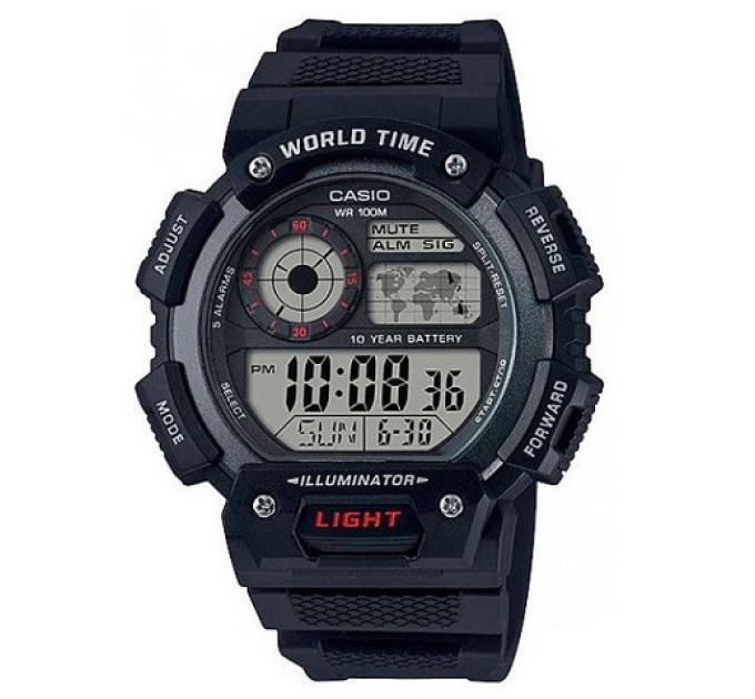 Купить Часы CASIO AE-1400WH-1AVDF ⌚ Наручные часы на fabrikachasov.com ⭐ Бесплатная доставка по Украине от 3000 грн ✈ Гарантия ✔ 10.000 моделей часов лучших брендов!