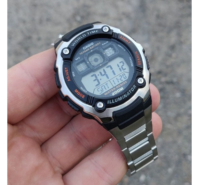 Купить Часы CASIO AE-2000WD-1AVEF ⌚ Наручные часы на fabrikachasov.com ⭐ Бесплатная доставка по Украине от 3000 грн ✈ Гарантия ✔ 10.000 моделей. Скидки!